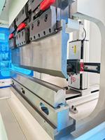 Presse plieuse manuelle de précision à servomoteur 600 mm avec engrenage pour tôles d'aluminium et d'acier au carbone