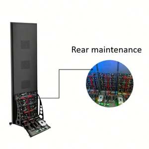 Portátil P2.5 Smart LED Digital Poster Reproductor de publicidad Suelo de pie Pantalla interior Ruedas Tienda minorista Educación SDK - Product Image 5