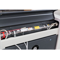 Nouvelle machine de gravure laser CO2 mini 3D 60W 80W 100W avec système de contrôle Ruida pour acrylique, refroidissement par eau CNC, 2 têtes AI