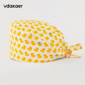 Casquette chirurgicale 100% coton pour le travail, joli chapeau avec imprimés pour médecins, femmes et hommes, matériel <span class=keywords><strong>de</strong></span> Salon <span class=keywords><strong>de</strong></span> beauté, soins infirmiers, <span class=keywords><strong>de</strong></span> laboratoire, nouvelle collection - Product Image 5