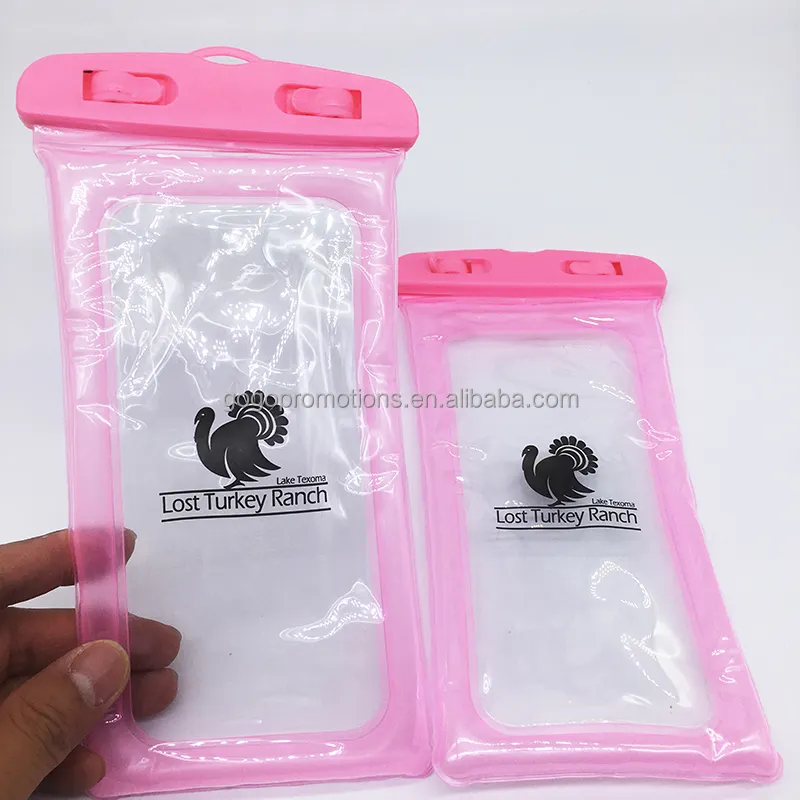 Waterproof Phone Pouch/Case Floating Waterproof Cell Phone Pouch Universal PVC Clear Water Proof Dry Beach Bag for Phone