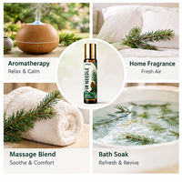 Huile essentielle de sapin argenté naturel ; Soulage la congestion nasale et rafraîchit l'esprit ; Convient pour l'aromathérapie et les diffuseurs.