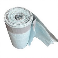 Sacs poubelles innovants à cordon de serrage central, base robuste à joint étoile, sacs poubelles en plastique étanches