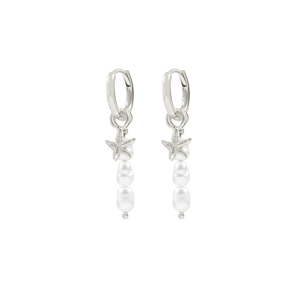 ROXI 2021 NOUVEAU Boucles d'oreilles pendantes en laiton, style français, luxe léger, rétro, mode, perle, étoile de mer - Product Image 2
