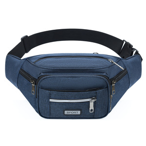 New Arrival Waterproof <b>Oxford</b> Material Unisex Fanny Pack Lightweight Waist Pack Hip Pack Leisure Bum Bag Wholesale - Product Image 4