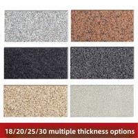 Dalles de pavage en quartz écologique blanc sésame pour extérieur 60x30cm, surface flammée, modernes, antidérapantes, résistantes à la chaleur, pour parcs