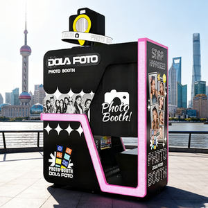 사진 부스 자판기 한국식 셀프 서비스 자판기 파티 사진 부스 텐트 및 셀카 재미를위한 키오스크 - Product Image 1