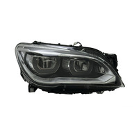 Feux avant LED SJC pour BMW Série 7 F02 2009-2015, ensemble de phares, yeux d'ange, phare de haute qualité, plug and play