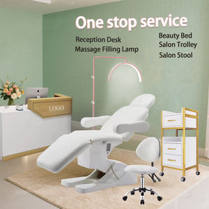 Chaise de chirurgie de tatouage pliable de lit de beauté électrique multifonctionnel moderne noir avec 3/4 moteurs pour l'utilisation de Salon de salon d'hôtel - Product Image 6