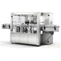 Sistem Pelabelan Botol Kaca Digital Otomatis OPP Film dengan Motor Hot Melt dan PLC untuk Lini Produksi Minuman