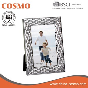 Высокое качество металлическая фоторамка картина висит стол дисплей рамка - Product Image 5