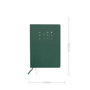 Fournitures de bureau Logo personnalisé Ensemble de carnets A5 à couverture rigide en cuir Ensemble cadeau Batterie externe Carnet Cadeau Stylo Ensemble avec boîte