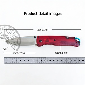 Couteau pliant BM535 BUGOUT, lame S30V, manche G10 résistant à l'usure, EDC, survie, camping, chasse, personnalisation en gros - Product Image 4