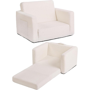 2-इन-1 बच्चों सोफे की कुर्सी परिवर्तनीय बच्चों के लिए सोफे - Product Image 4