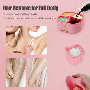 Chauffe-<span class=keywords><strong>cire</strong></span> 4-en-1 en silicone antiadhésif pour épilation, machine à <span class=keywords><strong>cire</strong></span>, pot de fusion de <span class=keywords><strong>cire</strong></span>, épilateur chauffant - Product Image 4