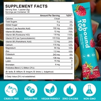 OEM 30 sachets de poudre d'électrolytes sans sucre, zéro calorie, zéro glucides, mélange de poudre de boisson électrolytique, supplément nutritionnel sportif