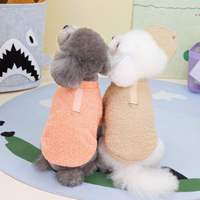 Qbellpet 2025 Nouvelle Vente Chaude Manteau d'Hiver pour Chat Teddy Vêtements en Polaire pour Chien Vêtements d'Automne et d'Hiver pour Chien Accessoire