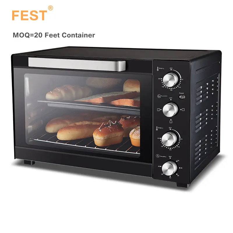 Commercial home electric kitchen appliances pizza bread bakery oven chambers 21L 23L 30L 35L 45L 50L 55L 60L toaster oven