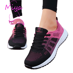 Femmes léger Tennis <span class=keywords><strong>volley</strong></span>-ball fermé baskets coussin d'air respirant été printemps décontracté mode tendance chaussures de sport - Product Image 1