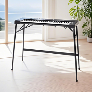 HEBIKUO Q250 Heavy-Duty Electric Digital Piano <strong>Synth</strong> Holder <strong>Stand</strong> Adjustable Keyboard <strong>Stand</strong> - Product Image 5
