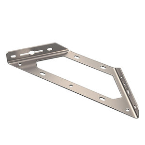 Support d'angle à 90 degrés en acier inoxydable, support épaissi pour montage d'étagères, d'armoires, de tables et de chaises - Product Image 2