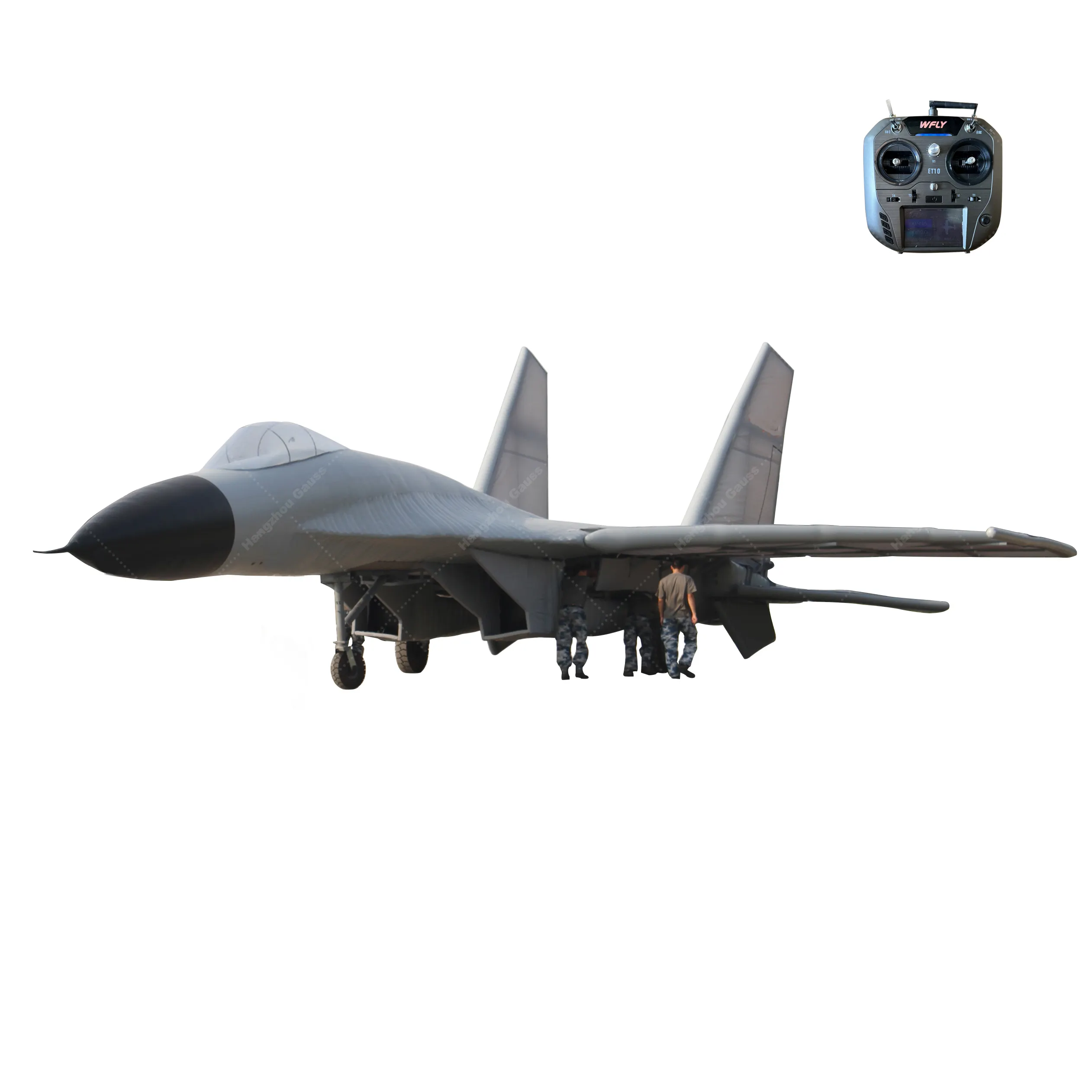 China Factory Inflatable Mobile Fighter Model of su-27 Plane Fighter Jet Decoy Real Size