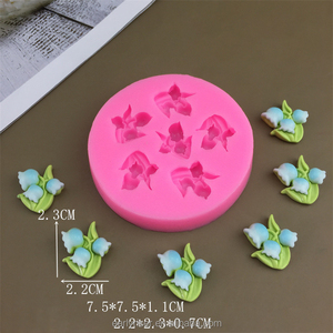 <span class=keywords><strong>Moule</strong></span> en silicone Fleur de marguerite 'Early Riser' - Petites formes de fleurs pour fondant, chocolat, résine polymère - Idéal pour la décoration de gâteaux - Product Image 3