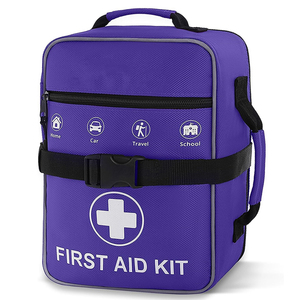 Trousse de premiers soins pour la survie, la maison, les voyages, le camping, les activités de plein air, trousse de premiers soins pour sac à dos, trousse médicale d'urgence grande capacité résistante à l'eau - Product Image 1