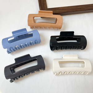 Da donna Design alla moda creativo infrangibile flessibile angolo rotondo morbido in Silicone artiglio per capelli - Product Image 2