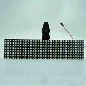 <span class=keywords><strong>P10</strong></span> 8x32 RGB <span class=keywords><strong>LED</strong></span> 매트릭스 패널 풀 컬러 디스플레이 모듈 WS2812B 주소 지정 가능 256픽셀 도트 매트릭스 제어 패널 - Product Image 2