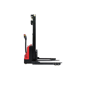 Apilador de paletas eléctrico completo de pie de 4,5 m, contrapeso operado por batería con altura de elevación, carretilla elevadora de 4500mm para almacenes - Product Image 1