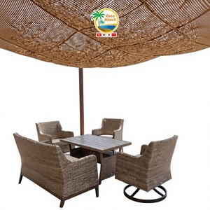 Voiles d'ombrage tissées durables en fibre de coco naturelle / Filet en coco écologique pour la protection solaire du jardin - Product Image 1