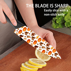 Couteau de chef en céramique fait main de haute qualité avec manche en plastique, livraison gratuite en stock, écologique et durable - Product Image 2