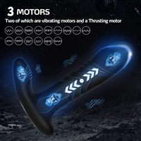Masturbateur adulte en silicone télécommandé APP jouets sexuels pour hommes et femmes masseur de Prostate électrique Plug Anal et gode