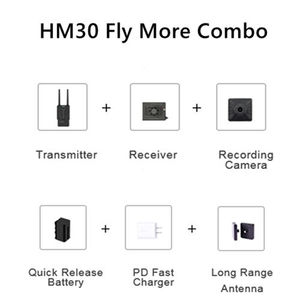 ชุดระบบส่งภาพดิจิตอลไร้สาย SIYI HM30 30KM ความคมชัดสูงแบบ Full HD พร้อมที่ชาร์จ สำหรับเครื่องบิน โดรน เรือ กวางตุ้ง จีน - Product Image 4