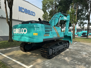 Excavadora hidráulica de cadenas Kobe Steel SK390XD japonesa de segunda mano, excavadora minera ultrapesada de 39 toneladas, se vende a bajo precio. - Product Image 5