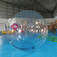 Balle géante gonflable transparente pour marcher sur l'eau, en PVC, balle humaine transparente, balle flottante pour la mer, la piscine, les sports nautiques