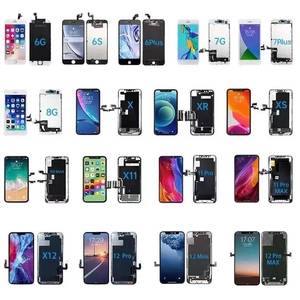 Original lcds tân trang lại cho Apple iPhone 11 12 13 14 15 màn hình cảm ứng LCD hiển thị điện thoại di động tương thích sửa chữa - Product Image 1