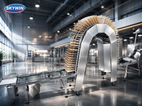 Ligne de production entièrement automatique de gaufrettes Skywin pour la transformation alimentaire
