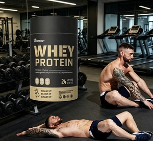 EliteFood Plant Extract Whey <b>Protein</b> Powder 600g Can 24 Servings for Muscle Growth and Recovery - Product Image 1