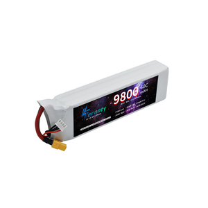Batería de 11.1V 3s 9800MAH 60C para Dron RC, Helicóptero, Auto, Barco, con Conector T XT60 XT90 - Product Image 5