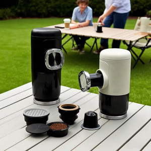 Machine à expresso portable compatible divers fabricants de poudre de café à capsules Machine stanley tasse pour MinipressoNS2 - Product Image 5