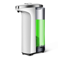 Distributeur de savon mousse automatique infrarouge premium Homedec 2025 sans contact pour comptoir, hôtels, en plastique ABS, pompe à liquide