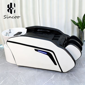 Luxury Thai Hair Washing <b>Head</b> Spa Shampoo Bed 3d 4d Full Body <b>Electric</b> <b>Massage</b> Sofa Chair with Heat Shampoo Bed - Product Image 1