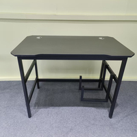 Bureau de jeu de haute qualité avec support pour console, fabricant de bureaux PC ergonomiques, table de jeu RGB, bureau Esports pour joueurs