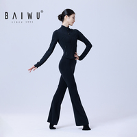 125415004 Baiwu Sports Ballet Dance Pants, Nouveaux ensembles de pratique de danse de style pour femmes