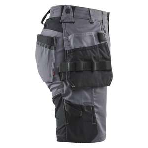 BLAKLADER - 713318329600C46 Short Craftsman pour femme stretch Gris moyen-PANTALON DE TRAVAIL EAN 7330509925959 SHORT DE TRAVAIL - Product Image 4