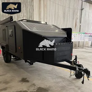 Aluminum motorhome chinas pod camper expand tiny camping trailer