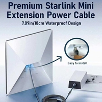 Câble d'alimentation DC pour contrôleur Starlink Mini, DC vers DC femelle, avec télécommande sans fil, étanche, pour Starlink Mini