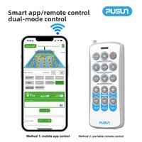Machine de pickleball automatique Pusun PP-Smart Pro |   Modes de perçage intelligents à commande à distance |   Entraîneur de service portable pour intérieur/extérieur